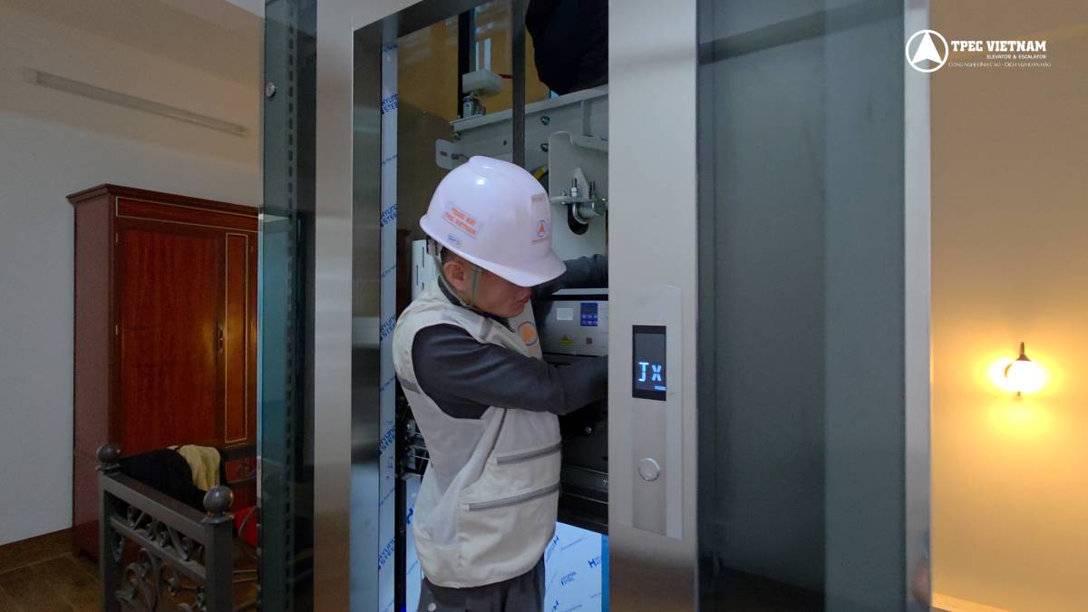 Bảo trì thang máy gia đình Tpec Việt Nam Bảo trì thang máy gia đình Tpec Việt Nam